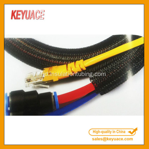 Self Closing Braided Cable Perlindungan Lengan Electric Wrap